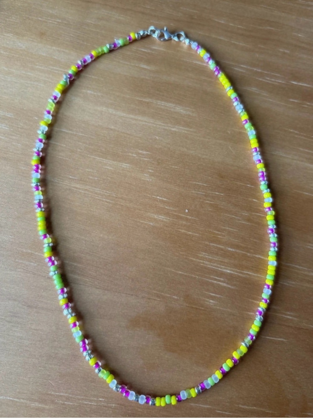 Colorful Seed Bead Necklace